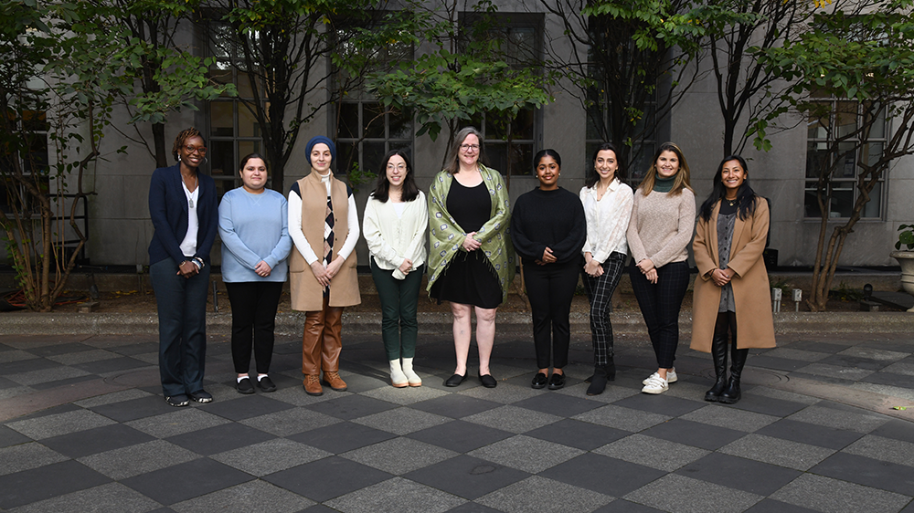 PIRI team members led by Lauren Osborne