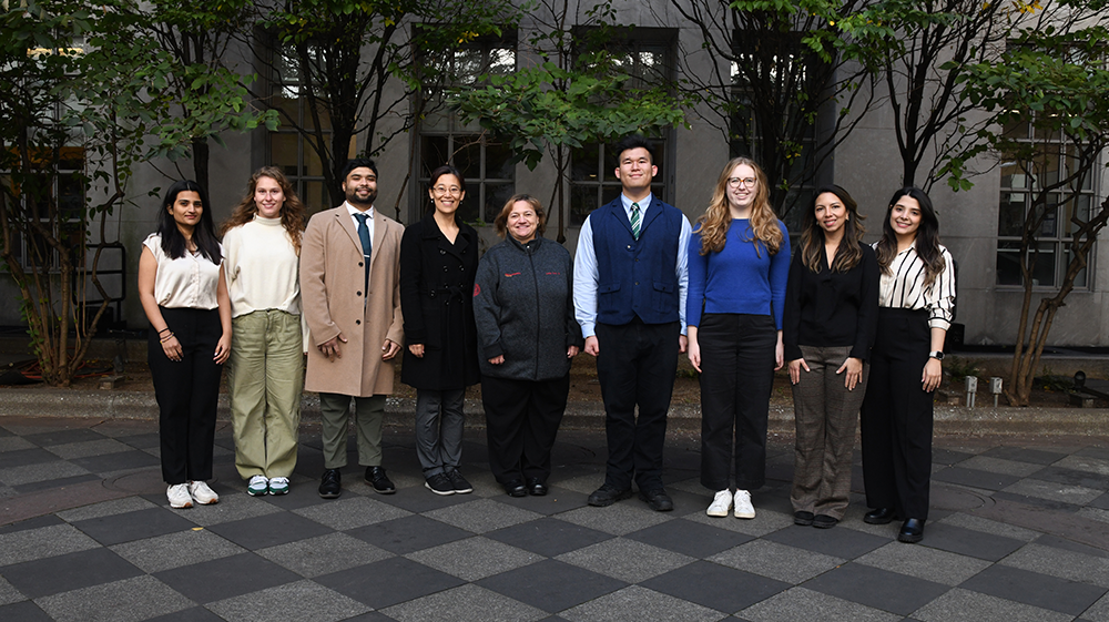 PIRI team members led by Camilia Martin
